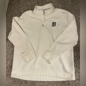 Men’s Nike Golf 1/4 Qtr Zip Long Sleeve Size M - Detroit Logo